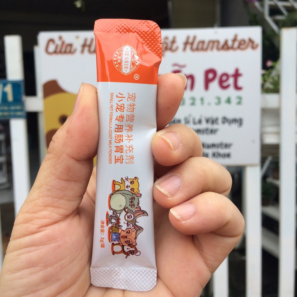 Men tiêu hóa cho hamster JESSIE hỗ trợ tiêu hóa, kích thích thèm ăn, tránh tiêu chảy cho hamster, sóc, bọ, thỏ