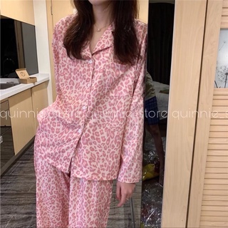 Bộ Quần Áo Ngủ Pyjama Style Ulzzang, Set Đồ Ngủ Hoạ Tiết Bò Sữa Ngựa Vằn Kẻ Caro Hothit