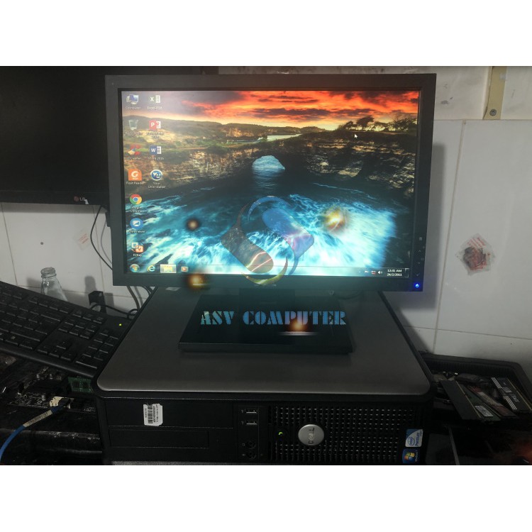 PC Văn Phòng DELL OPTIPLEX 380 core 2 duo E8400, Màn hình 17inch Wide | WebRaoVat - webraovat.net.vn