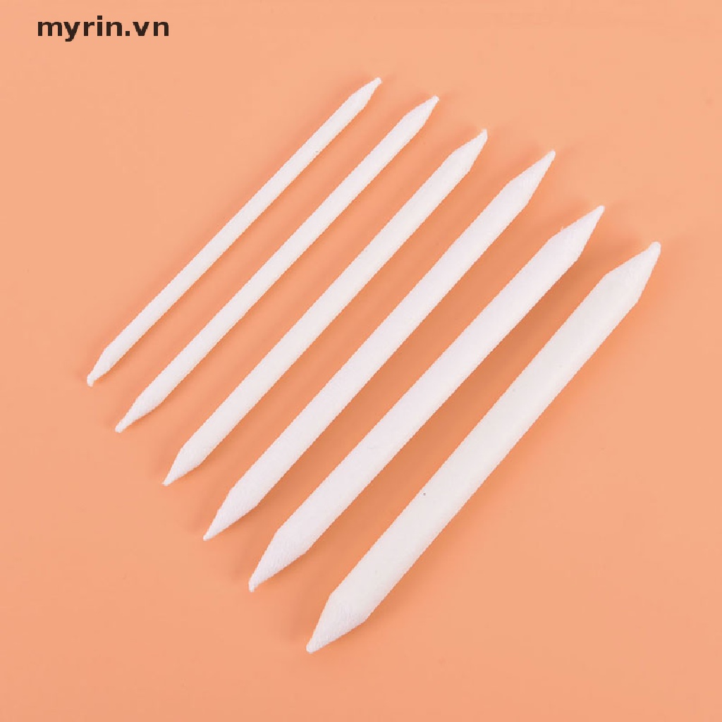 Bộ 6 Cây Lăn Sơn Móng Tay Bằng Than Hoạt Tính