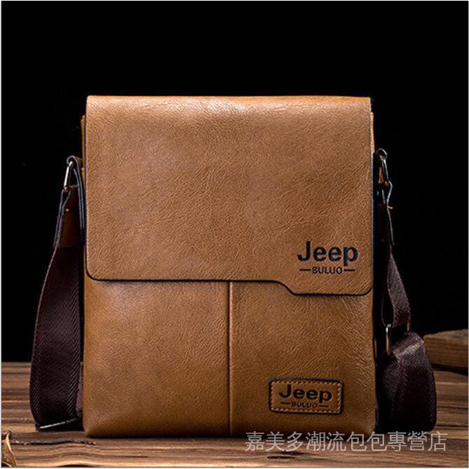 JEEP Túi da đeo chéo thời trang cho nam | BigBuy360 - bigbuy360.vn