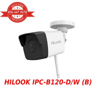 Camera IP hồng ngoại không dây 2.0 Megapixel HILOOK IPC-B120-D/W (B) - Hàng Chính Hãng