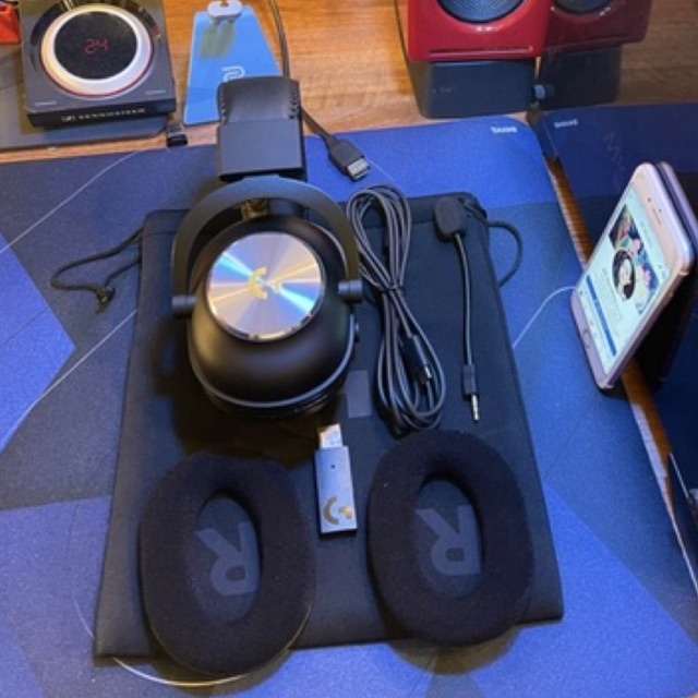 Tai nghe Gaming Chụp tai Logitech G Pro X Wired/Wireless chính hãng