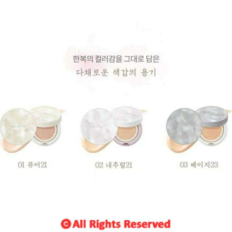 Phấn Nước Che Phủ Tốt, Cho Lớp Nền Bóng Khỏe Romand Clear Cover Cushion SPF50+ PA+++ 14g [HANBOK PROJECT]