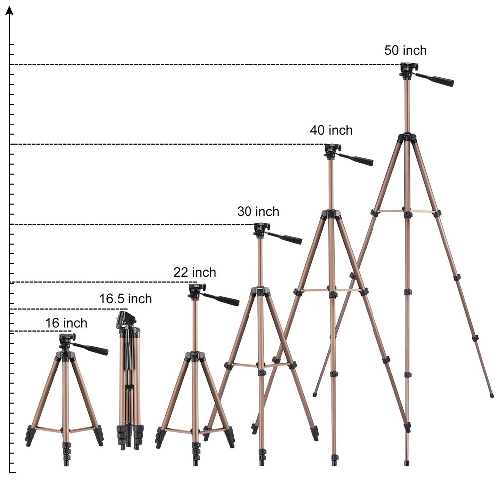 Chân Tripod Chuyên Nghiệp Cho Máy Ảnh Canon Sony Nikon