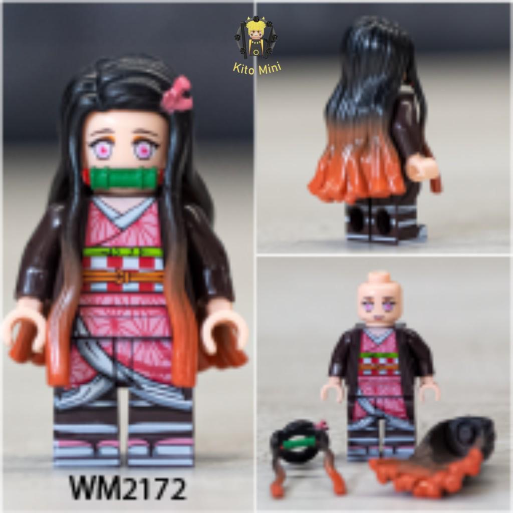 Minifigures Demon Slayer Lắp Ráp Mô Hình Nhân Vật Truyện Tranh Hoạt Hình Thanh Diệt Quỷ WM6116