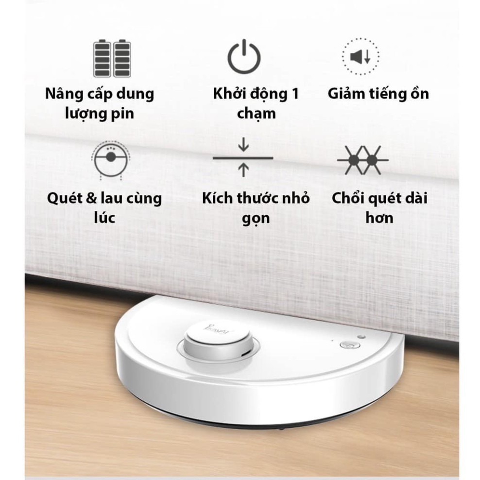 ROBOT HÚT BỤI LAU NHÀ GIÁ CỰC SỐC - Shop Lộc Hoa