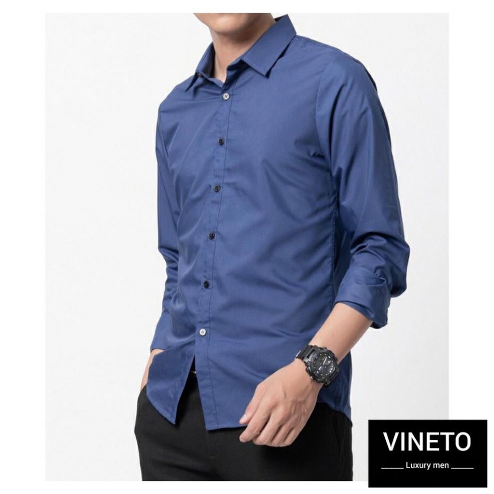 [Mã FAMAYMA2 giảm 10K đơn 50K] áo sơ mi nam Trắng không nhăn SML- Sơ mi nam màu Trắng dáng ôm Body hàn quốc Cao Cấp | BigBuy360 - bigbuy360.vn