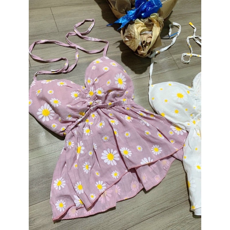 Áo yếm cột dây hoa ( có mút ngực) | BigBuy360 - bigbuy360.vn