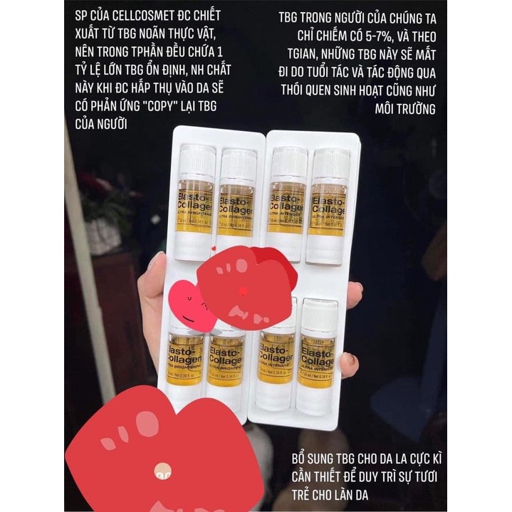TINH CHẤT TẾ BÀO GỐC SIÊU HIẾM Cellcosmet ultra intensive Elasto Collagen SIZE SPA