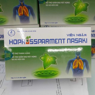 Viên Ngậm Thanh Họng,giảm ho Hoprosspartmen Nasaki