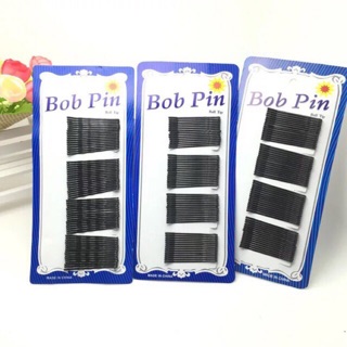 Set kẹp tóc ghim tăm màu đen bop pin