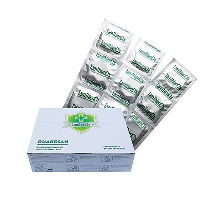 Bao cao su ( bcs condom ) size nhỏ 50mm TTT Guardian hàng Việt Nam xài cho gia đình khách sạn giá rẻ dùng thử 1 cái