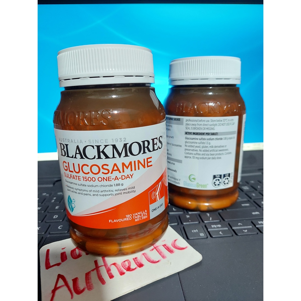 Blackmores Glucosamine Úc  180v Hỗ trợ xương khớp
