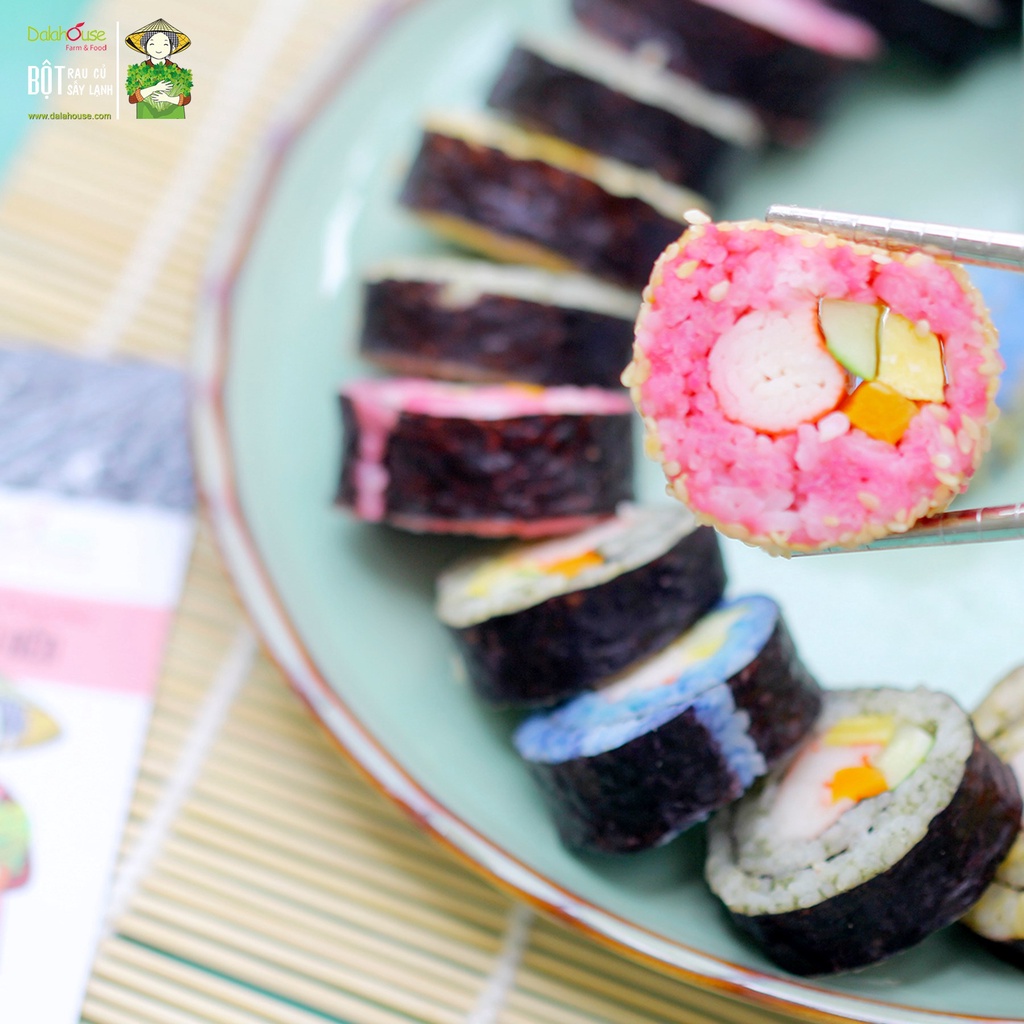 1 Gói 3g - BỘT CỦ DỀN nguyên chất sấy lạnh Dalahouse giúp bổ máu,đạt tiêu chuẩn châu Âu - Hsd: 9/2024 - Shanti