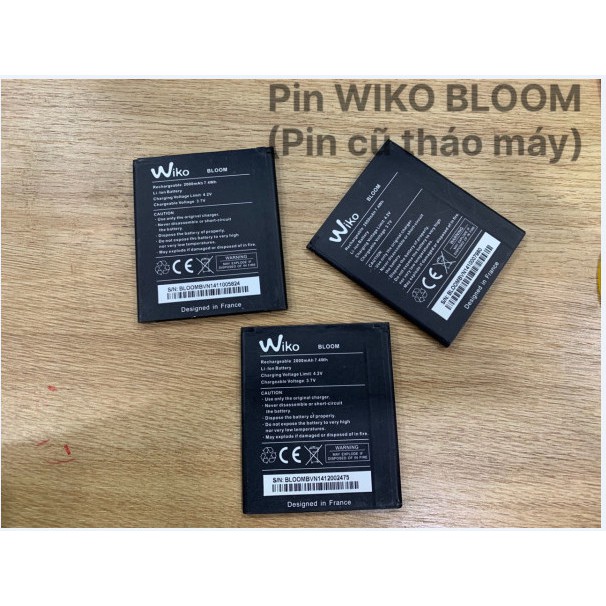 Pin WIKO BLOOM( pin cũ tháo máy)