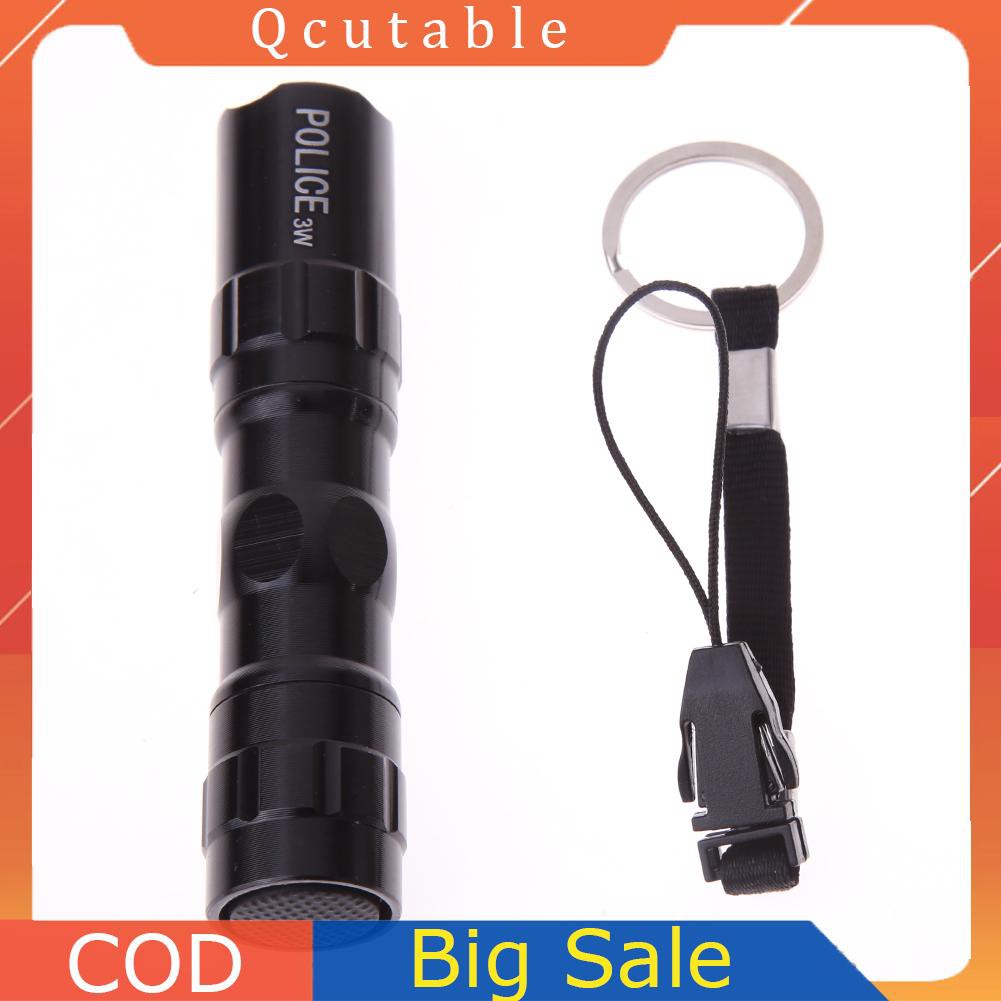 Đèn Pin Led 3w Chống Thấm Nước Tiện Lợi Đi Cắm Trại