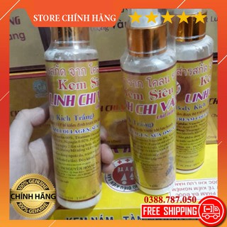 [Giá Sỉ] - Kem ủ kích trắng sữa ong chúa Linh Chi Vàng - Store Chính Hãng