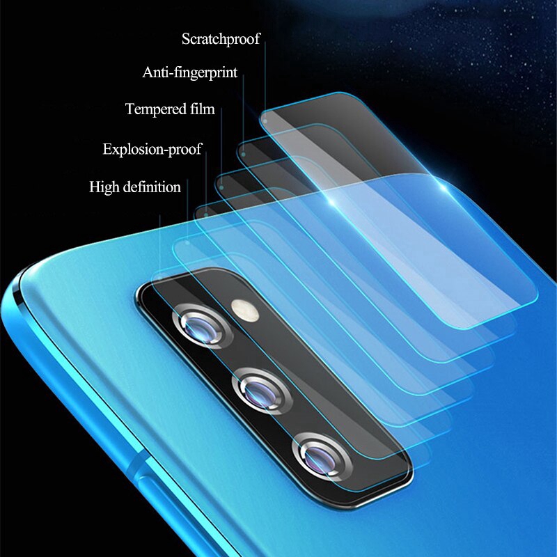 Set 2 Kính Cường Lực Bảo Vệ Camera Sau Điện Thoại Samsung Galaxy Note 10 Lite S10 Lite