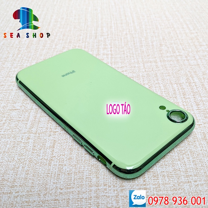 Ốp lưng nhựa dẻo iPhone XR -- VIỀN TRÒN -  thiết kế đẹp mắt, nước sơn bóng