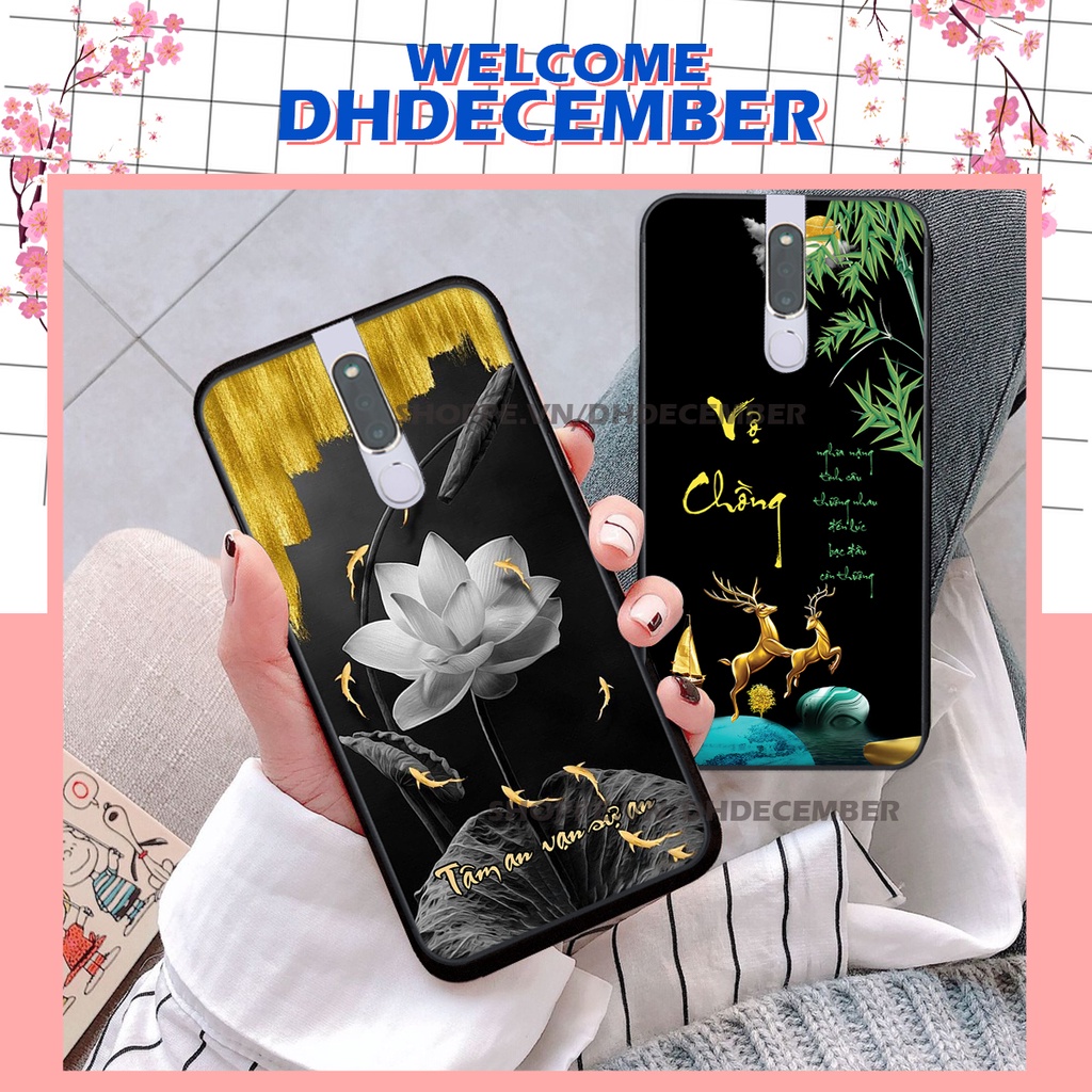 Ốp lưng Oppo F11 PRO in hình thư pháp tâm an vạn sự an ,mã đáo thành công SIÊU CHẤT