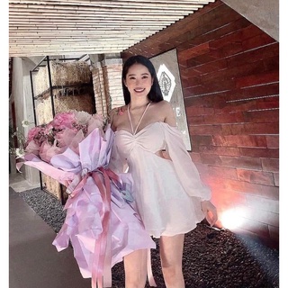 Váy tơ cước cột  yếm