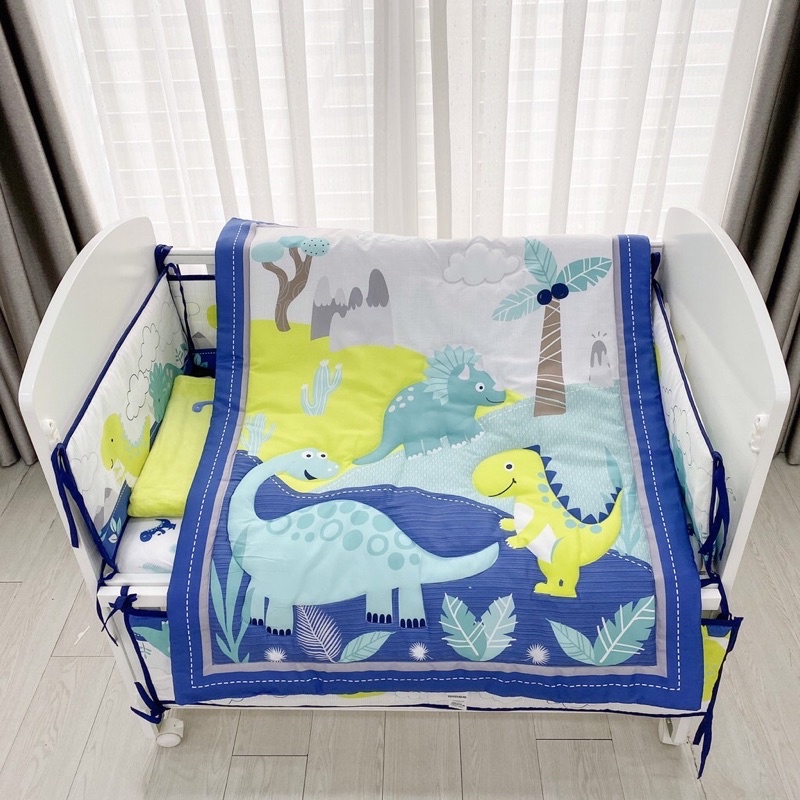 Bộ quây cũi vải cao cấp nhiều chi tiết