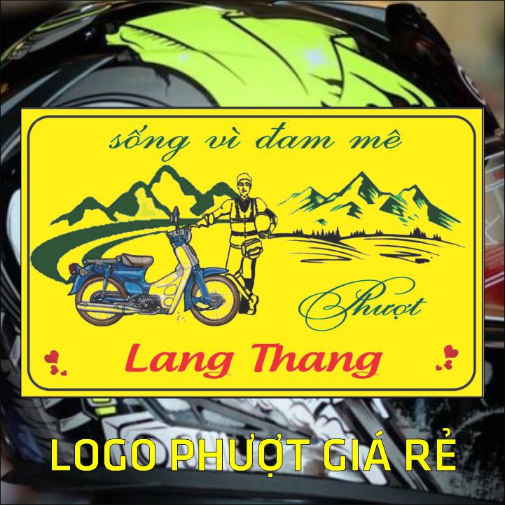 TEM PHƯỢT - LOGO PHƯỢT LANG THANG