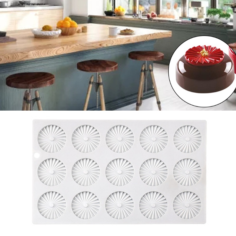 Khuôn Silicone Làm Xà Phòng / Nến Gấp Gọn Linh Hoạt DIY