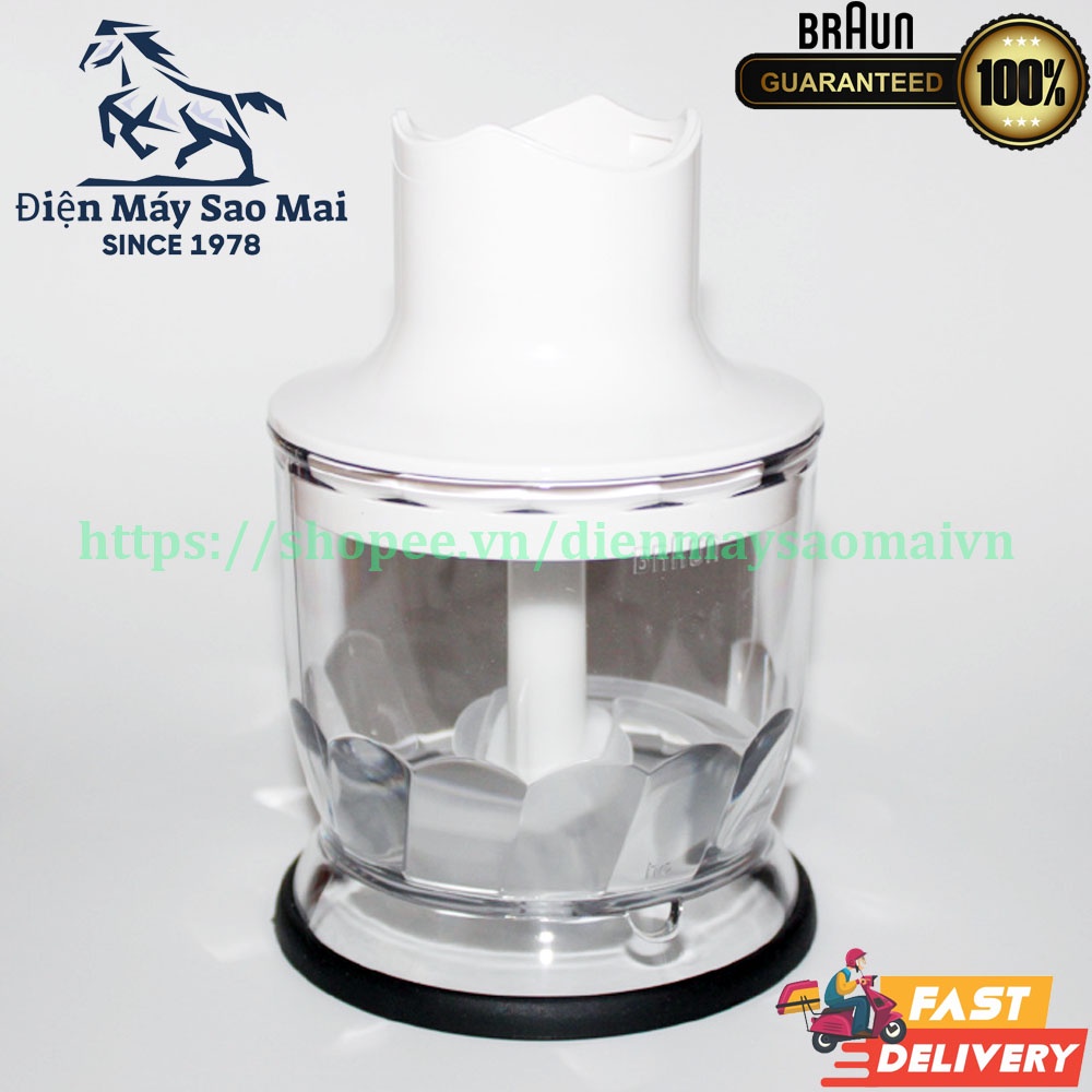 Cối xay khô HC 350ml và phụ kiện cho máy xay Braun MQ5245 MQ5045 MQ545 MQ3045
