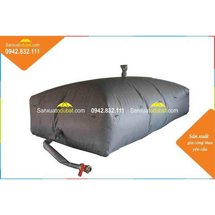 Túi chứa nước bằng bạt PVC kt 1.5mx1.5x0.5m - Ý Tưởng Việt