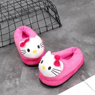 Dép bông Hello Kitty Hồng
