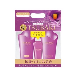 Bộ Dầu Gội Xả TSUBAKI Tím Shiseido 500ml Nhật Bản