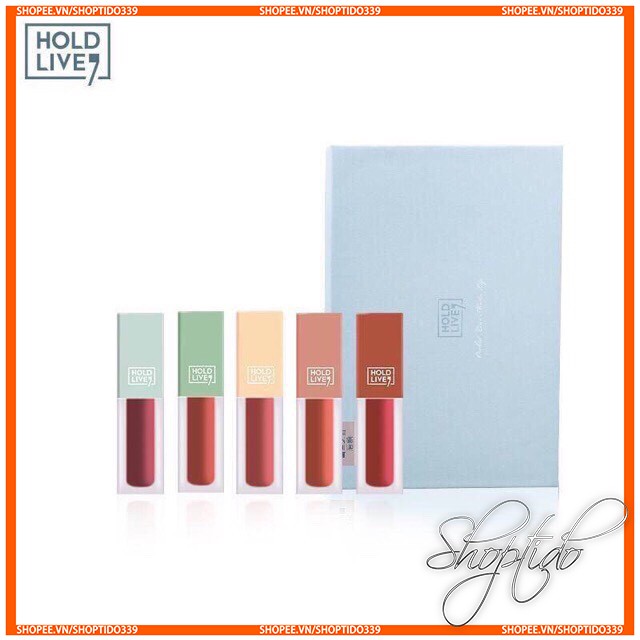 Set 5 Son Kem Hold Live Orchid Love Matte Lip Nội Địa Trung Holdlive HL 270