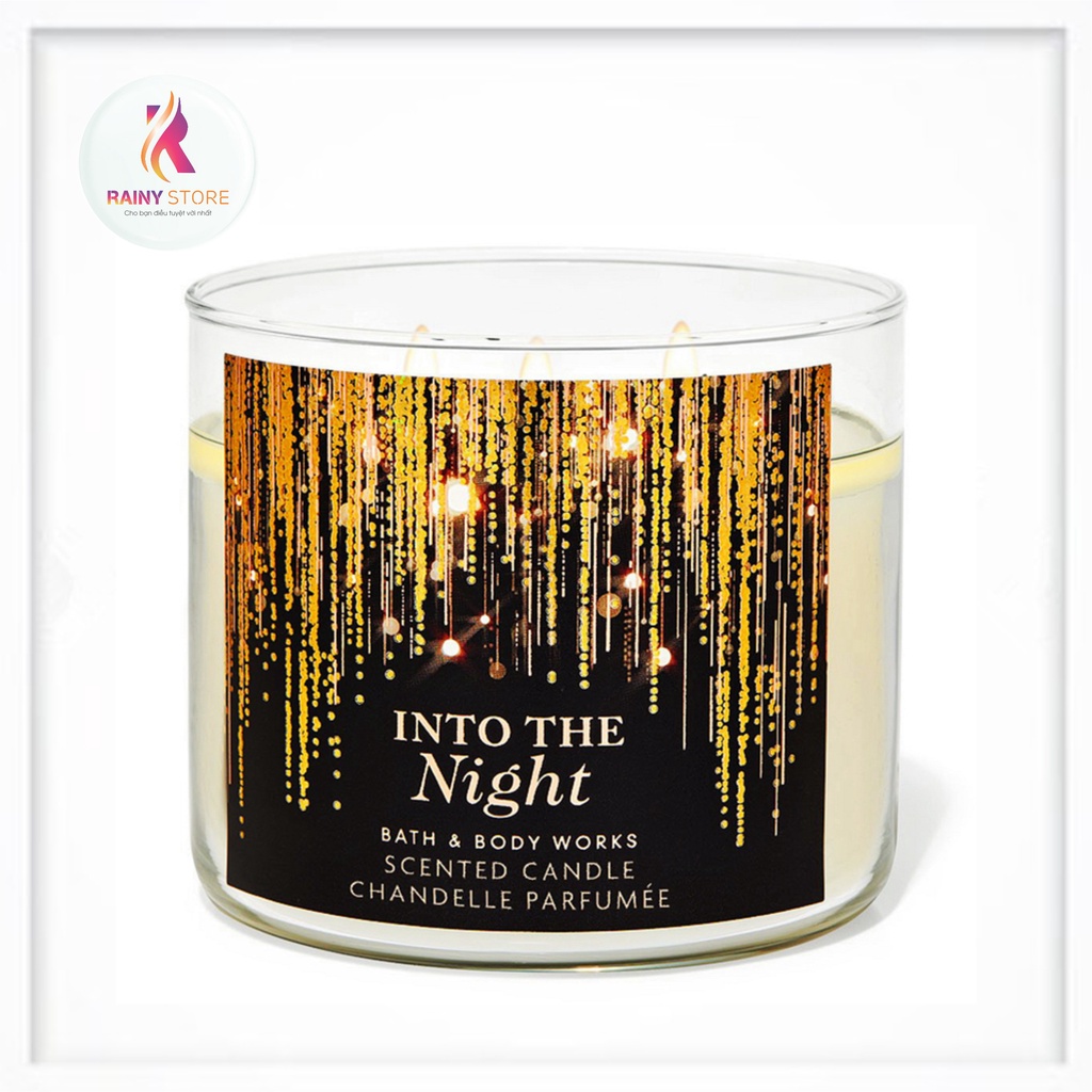 Nến thơm 3 tim Bath &amp; Body Works Into The Night 411g