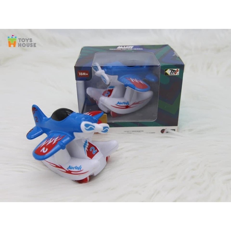 Mô hình máy bay trượt đà Toyshouse chính hãng đồ chơi nhập vai, hướng nghiệp cho bé ( đồ chơi máy bay )