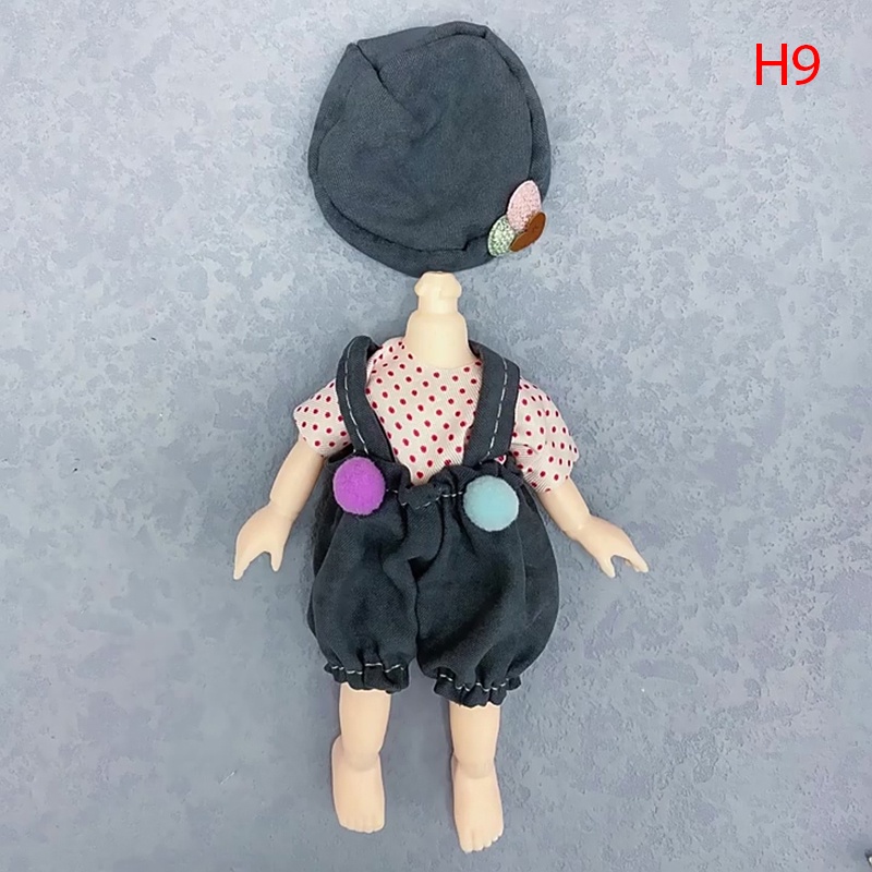 Set Đồng Phục Đồ Chơi Búp Bê 16-17cm Ob11 1 / 8