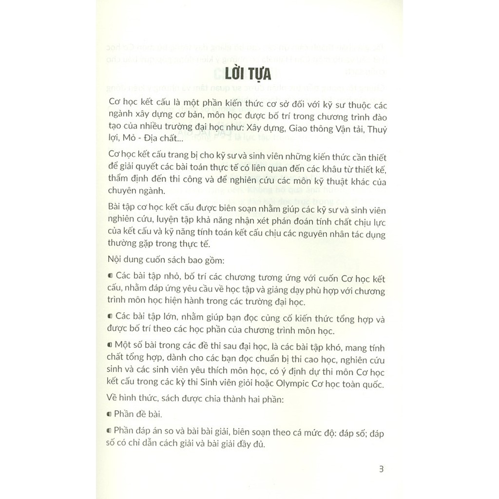 Sách - Bài Tập Cơ Học Kết Cấu - Tập 1 - Hệ Tĩnh Định