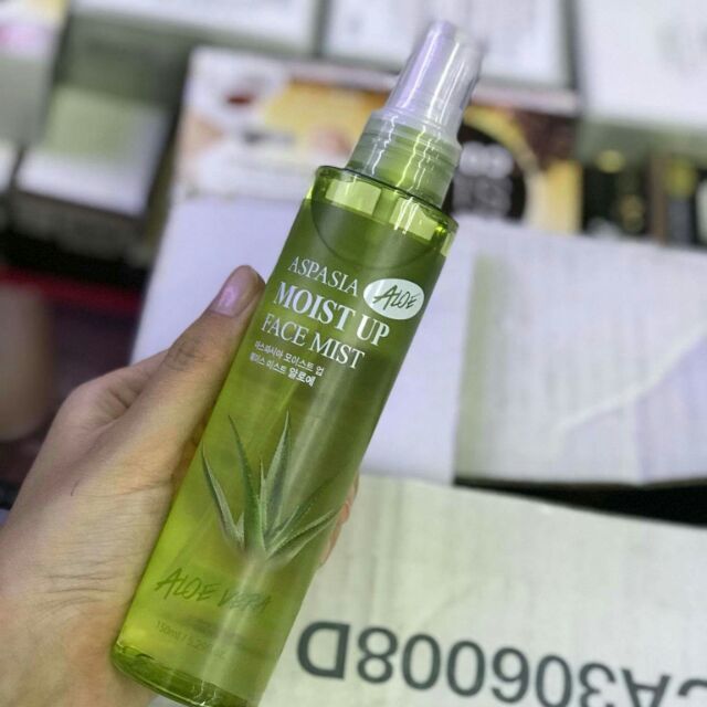 XỊT KHOÁNG ASPASIA MOIST UP FACE MIST – HÀN QUỐC