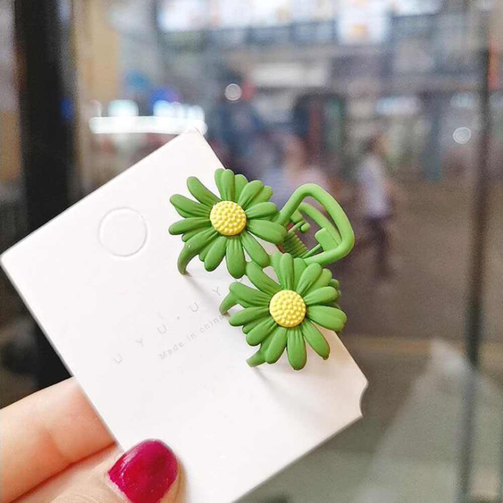 1 Kẹp Tóc Hoa Cúc Thời Trang Cho Nữ