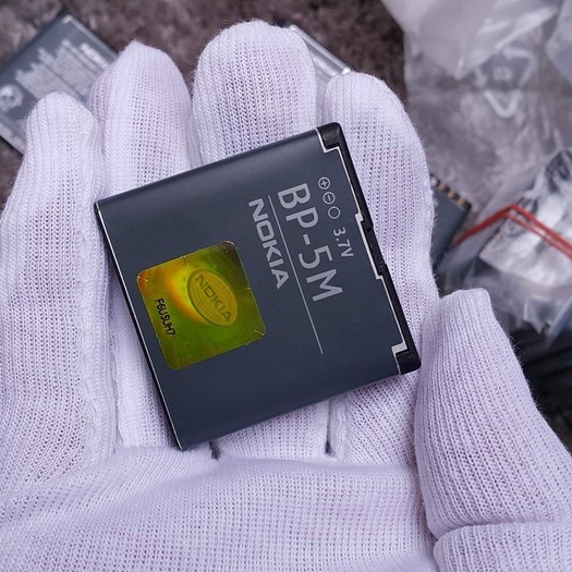 Pin Nokia BP-5M Zin cũ bóc máy cho điện thoại 8600 / 5610 / 5611 / 5700 / 5710 / 6110 / 6500S / 7390 / 6220C