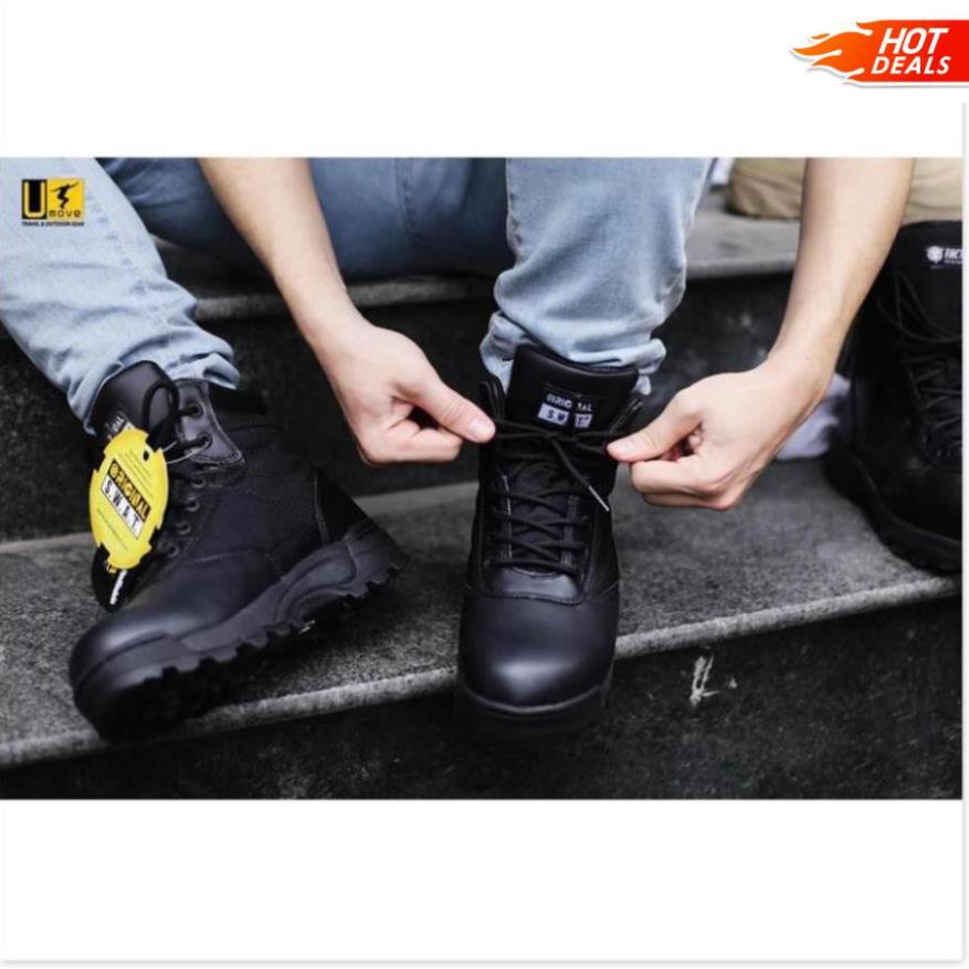 🇱🇷 🎍 Tết ( Xả Kho ) Giầy Leo Núi, Đi Phượt SWAT - Giầy Lính Đặc Nhiệm Mỹ (Cổ Cao) G8 - new11 * . ) " % ' Tết !! _