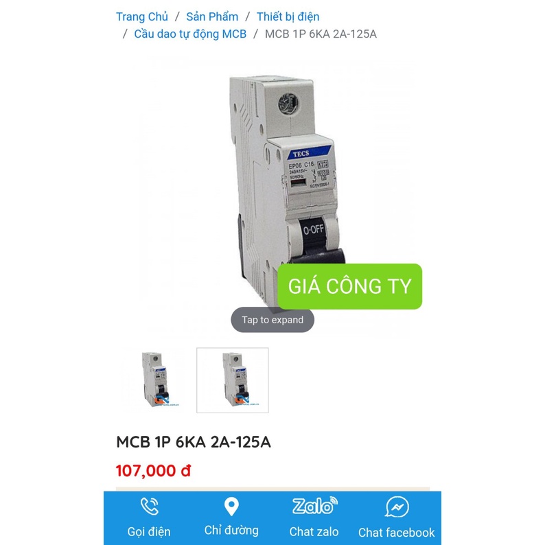 MCB 1P NHẬT BẢN XỊN CHỐNG CHẬP 25A