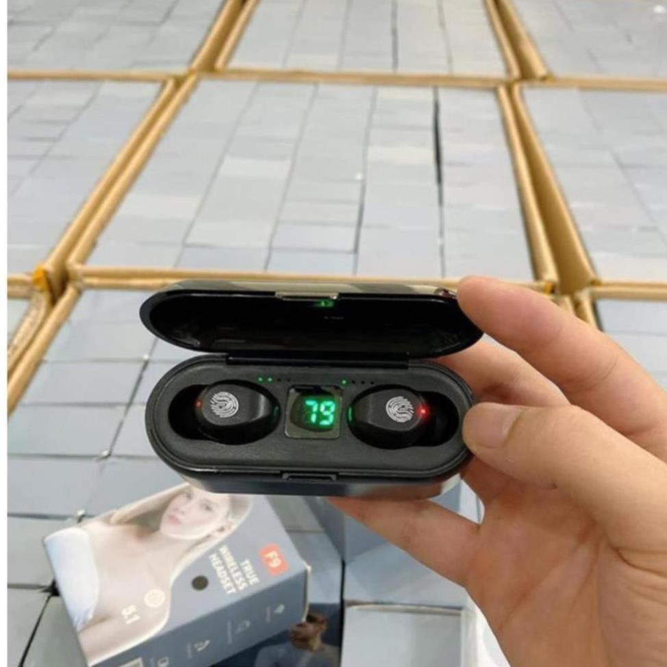 Tai nghe blutooth, tai nghe AMOI F9 phiên bản cảm ứng Cao Cấp, âm Bass trầm và ấm, đèn led hiển thị mức  pin - Kochio | BigBuy360 - bigbuy360.vn