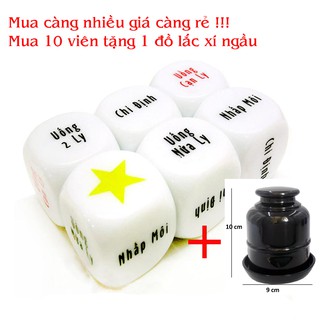 Set 10 viên Xí ngầu uống bia (HAO-XNUB)
