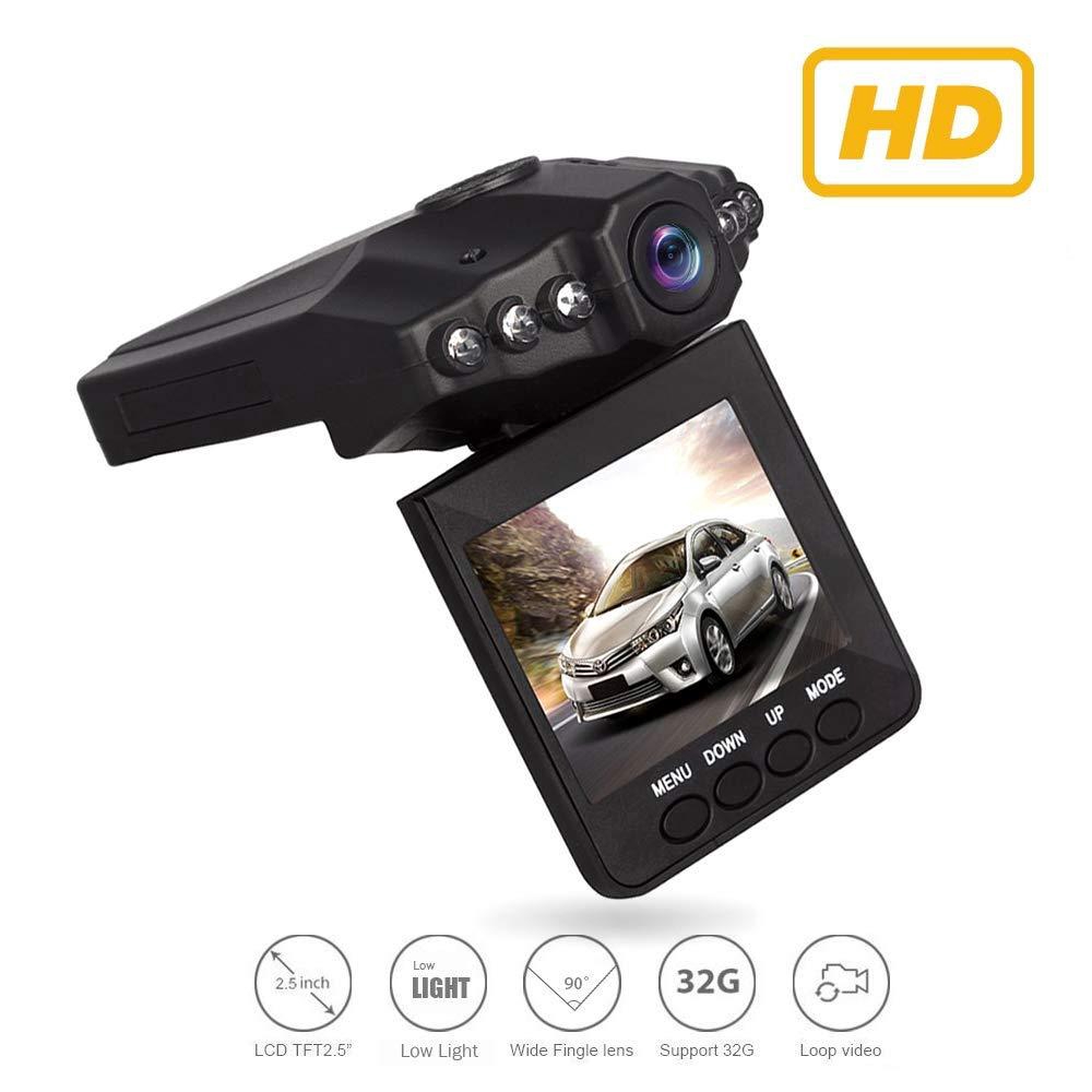 Camera Hành Trình Xe Hơi 2.5 Inch Ekleva Xoay Được Đèn Led Ir 6 Hỗ Trợ Ghi Hình Đa Năng | BigBuy360 - bigbuy360.vn