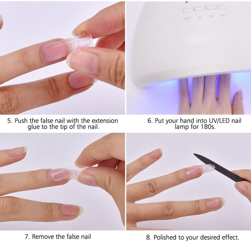 Gel nối móng tay poly ủ khô bằng đèn LED dung tích 15ml