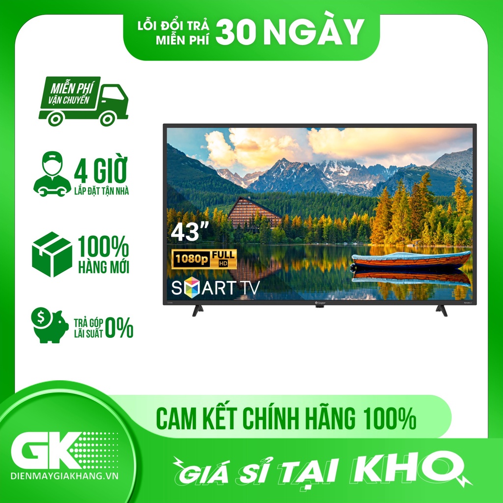 43FX5200 MIỄN PHÍ CÔNG LẮP ĐẶT Smart Tivi Casper 43 inch 43FX5200