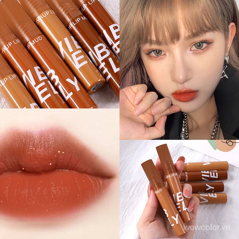 [Hàng mới về] Son kem VIBELY 2.2g trang điểm lâu trôi chống thấm nước thời trang