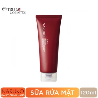 Sữa Rửa Mặt Tạo Bọt Ý Dĩ Naruko RJT Pore Minimizing & Brightening Foaming Wash 120ml